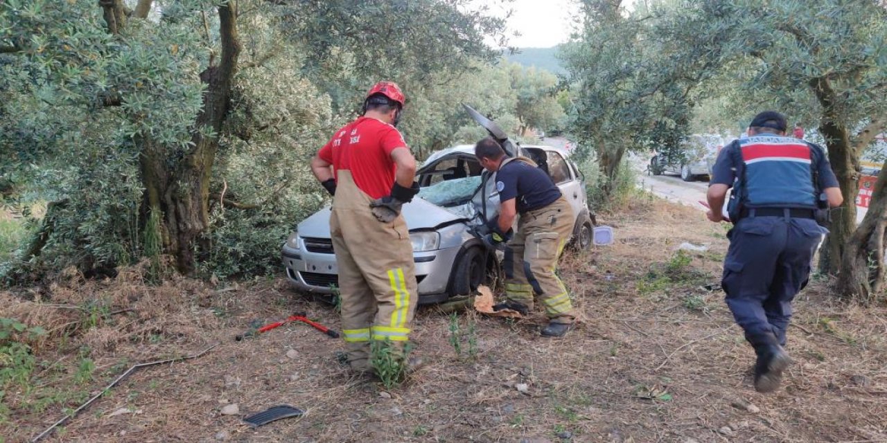 Gece mesaisi dönüşü feci kaza: 1 ölü, 1 yaralı