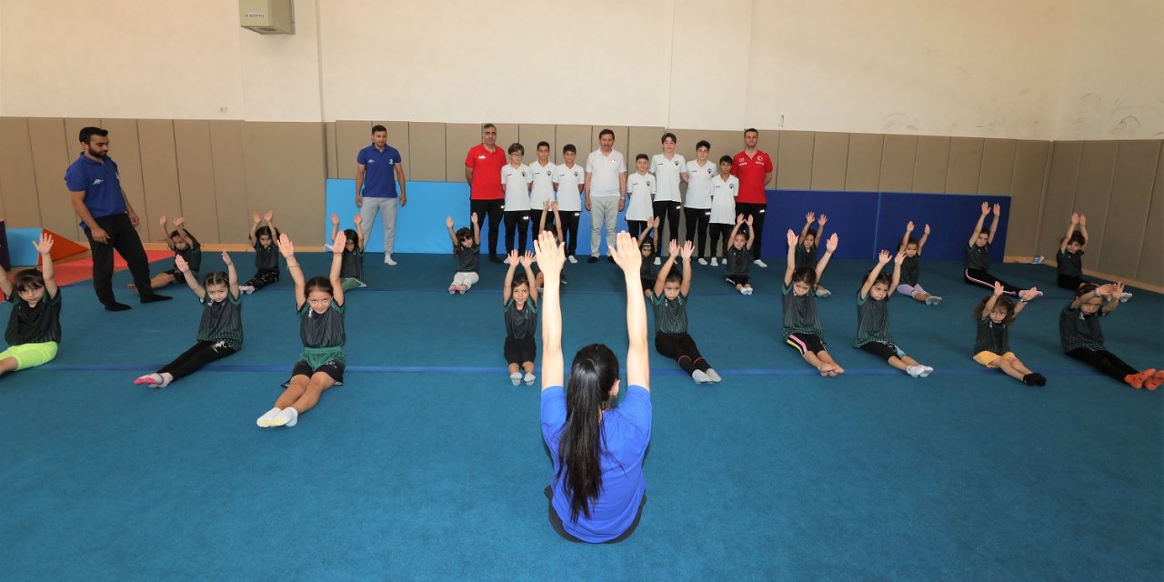 Karatay Yaz Spor Okulları’nda 12 branşta 4 bin öğrenci eğitim görüyor