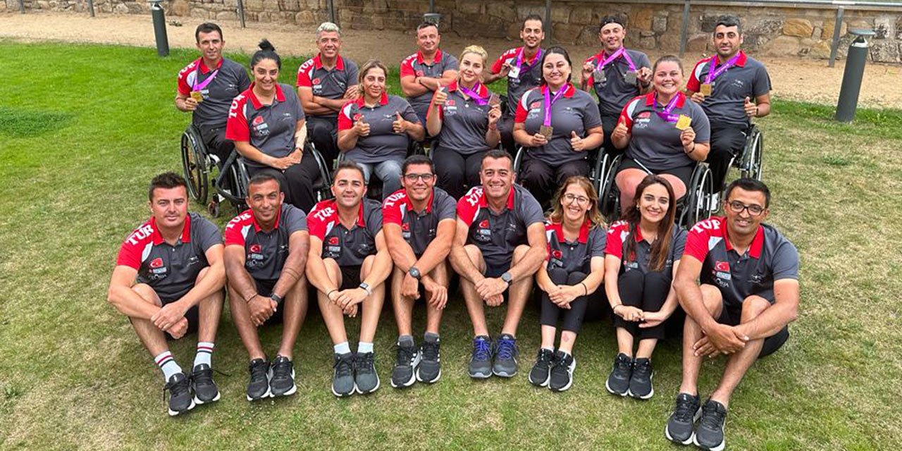 Para okçular “zirve” yaptı