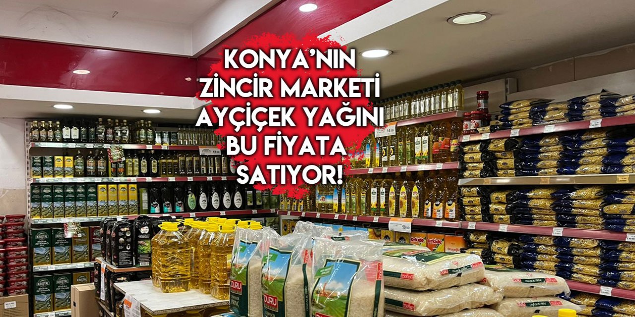 Ünlü market Konya’da indirimle gündemde