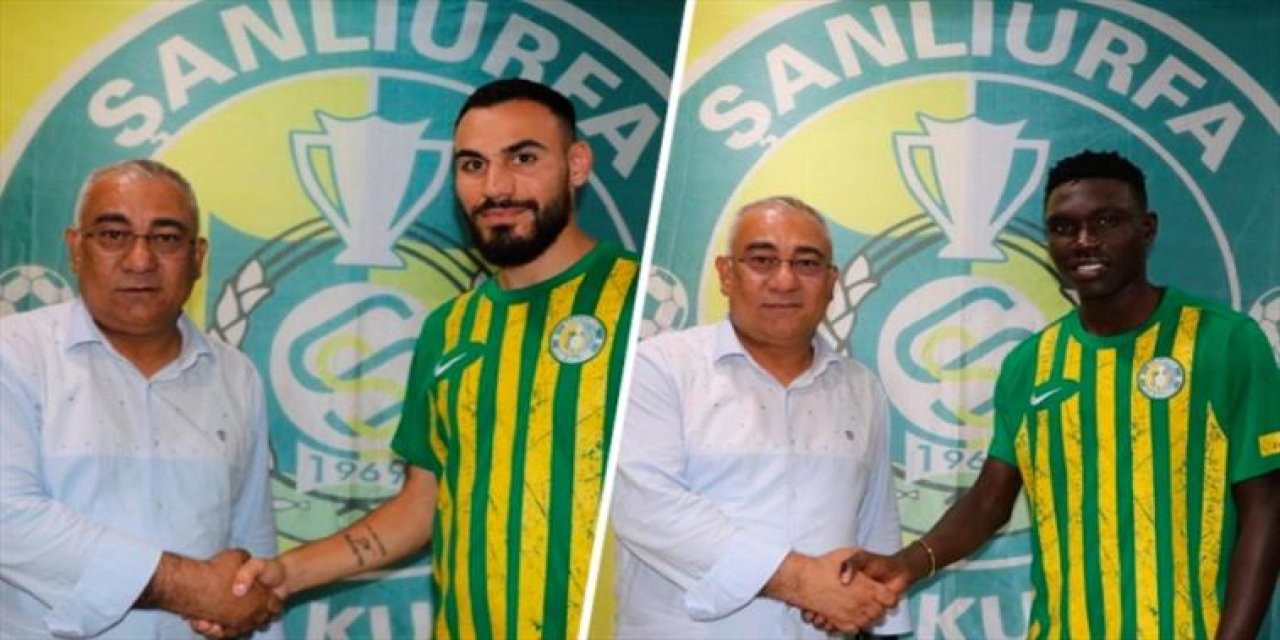 Şanlıurfaspor'dan iki transfer birden