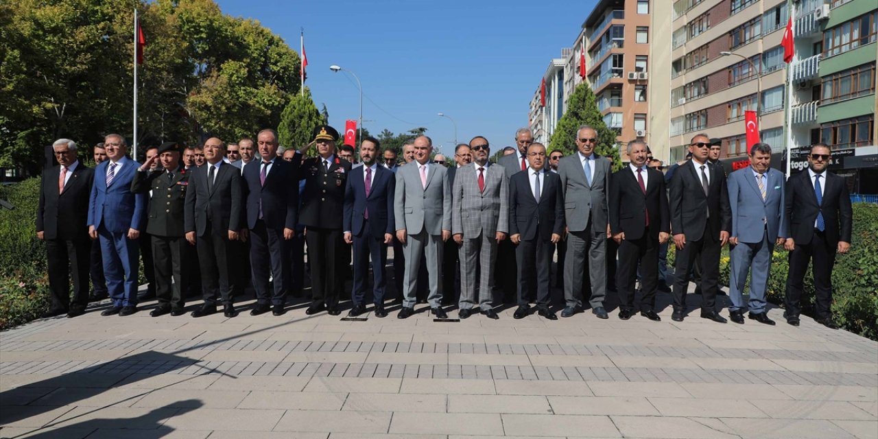 Konya protokolü Atatürk'ün şehre gelişinin 103. yılını kutladı