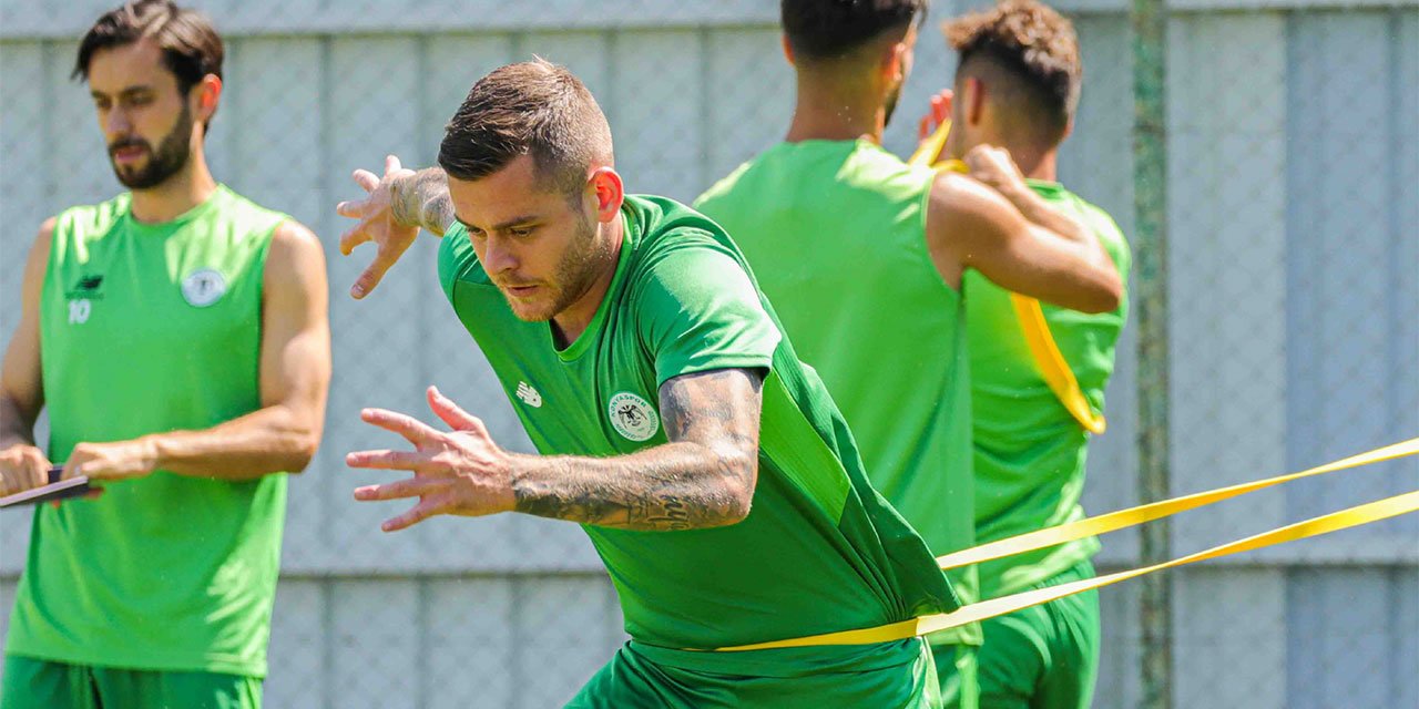 Konyaspor taktik çalıştı