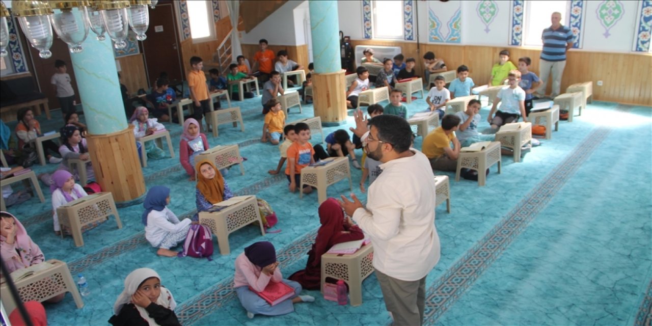 Cami market, kursa gelen çocukların sayısını ikiye katladı