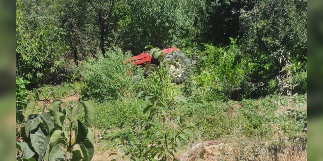 Konya’da traktörün altında kalan çiftçi öldü