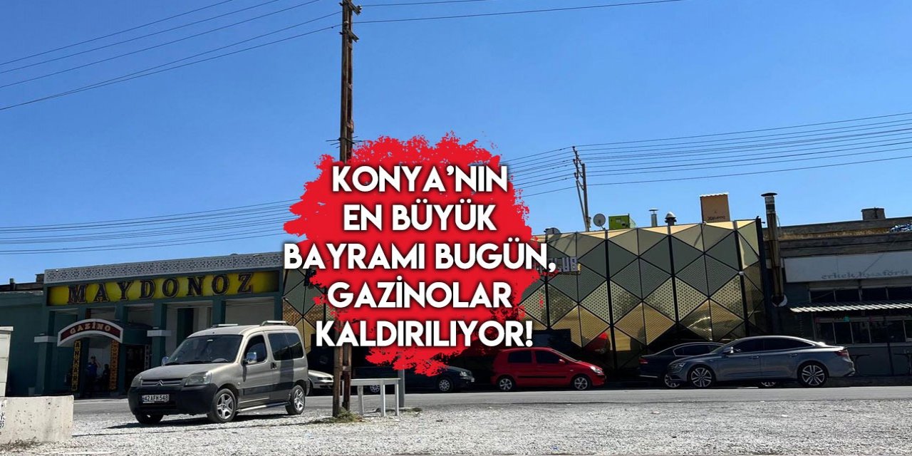 Nurettin Bay, Konya gazinolarıyla ilgili müjdeyi böyle duyurdu