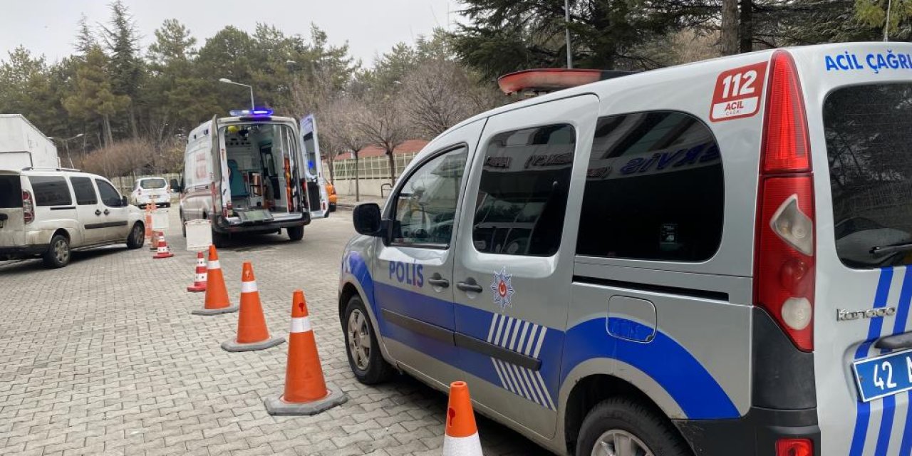 Konya’da inşattan düşen işçi ağır yaralandı