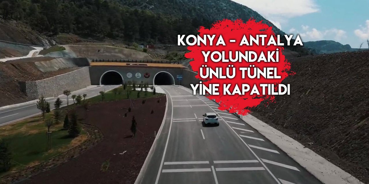 Demirkapı Tüneli çalışma nedeniyle yine kapatıldı