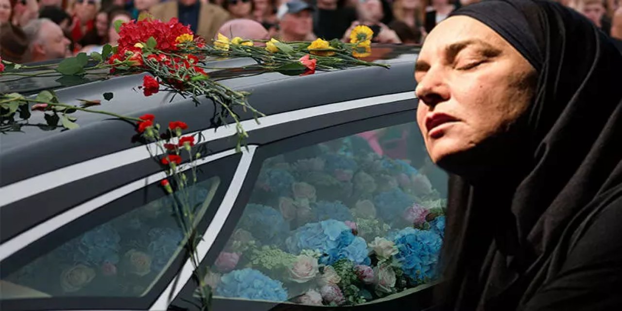 Ünlü şarkıcı Sinead O'Connor son yolculuğuna uğurlandı
