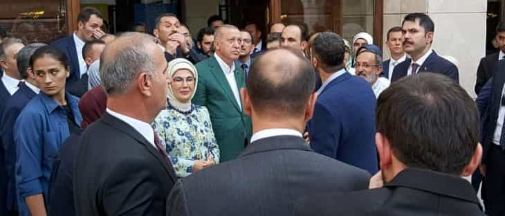 Erdoğan'dan İrfan Medeniyeti Araştırma ve Kültür Merkezi'ne ziyaret