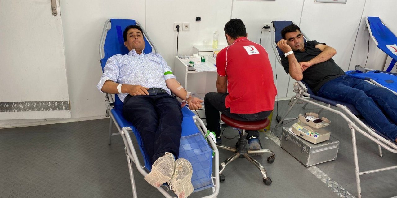 Karapınar’da kan bağışı kampanyası
