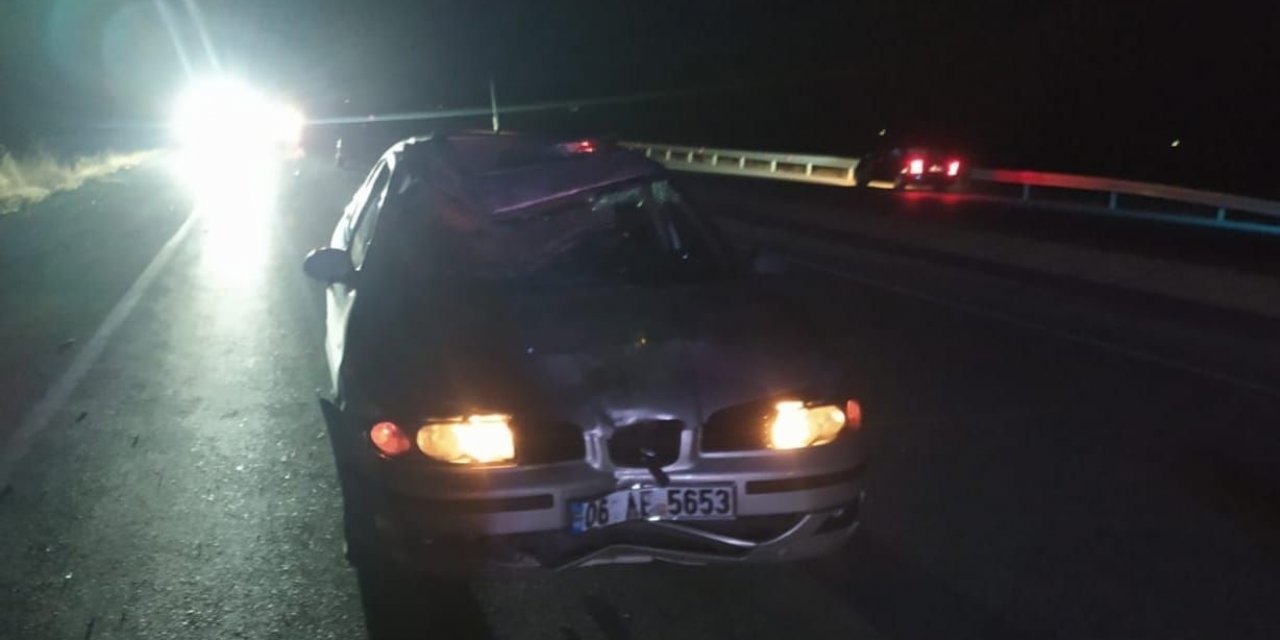 Konya’da feci kaza! Otomobilin çarptığı bisikletli öldü