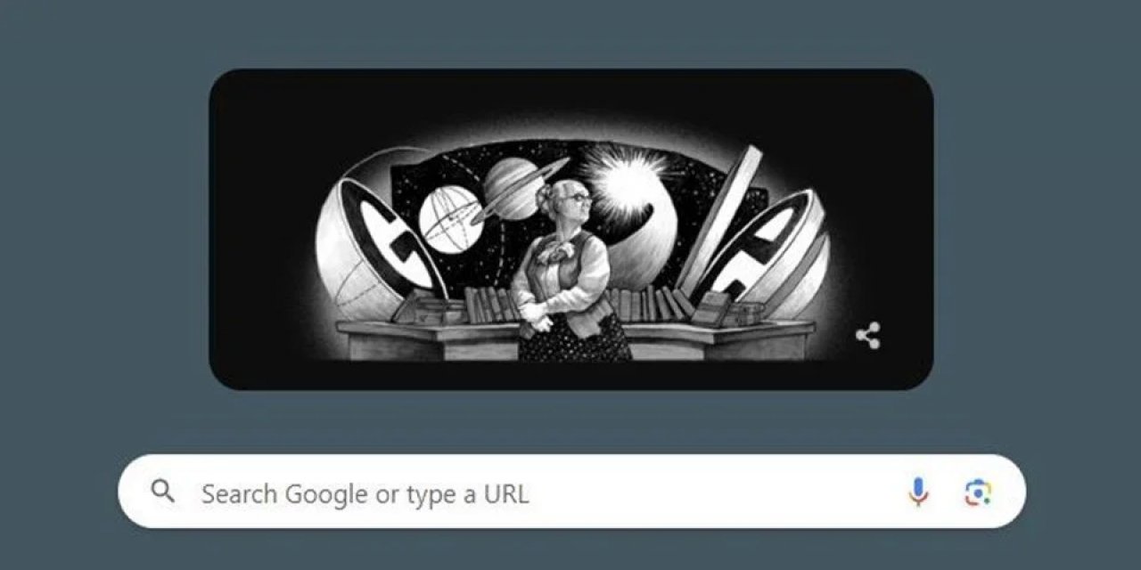 Google'dan Nüzhet Gökdoğan'a özel doodle tasarımı