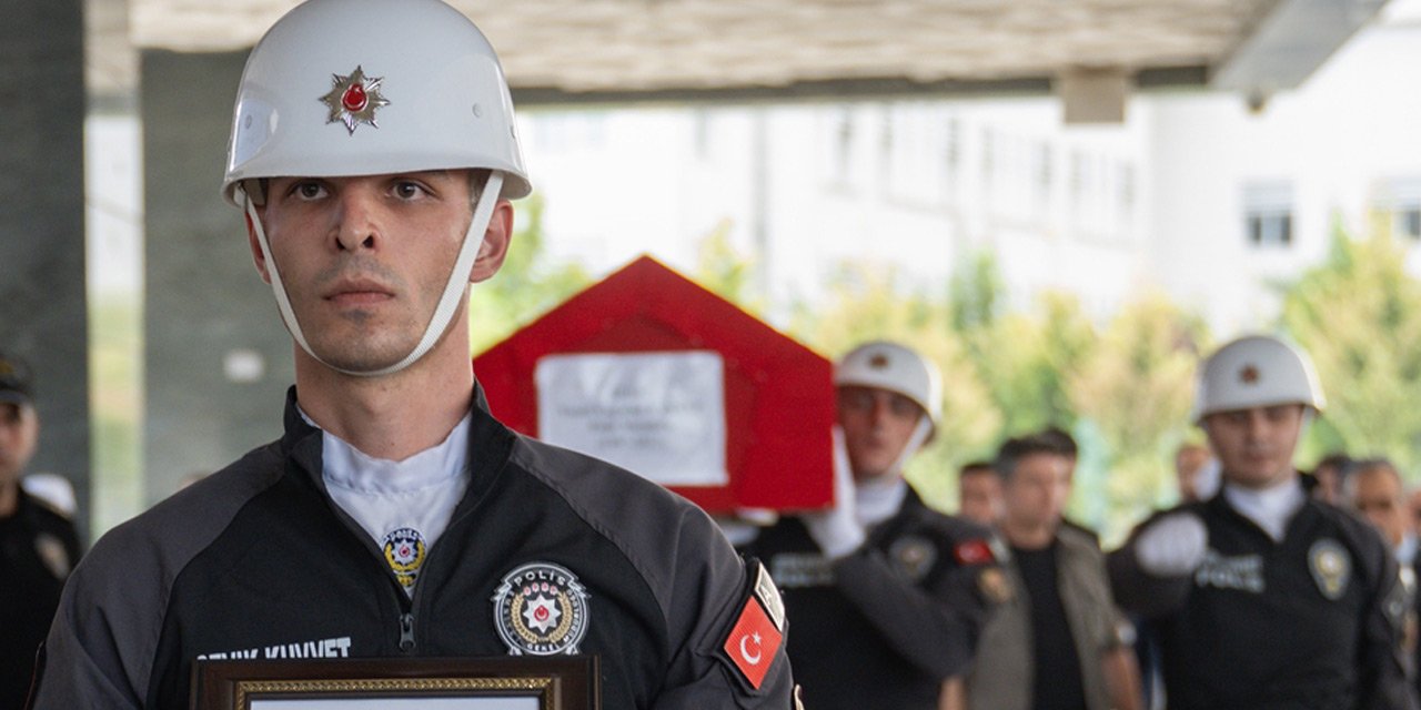 Şehit polis memuru Yusuf Çağatay Sanalp son yolculuğuna uğurlandı