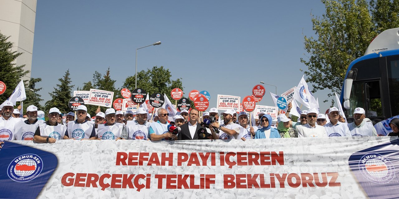 Memur-Sen'den 81 ilde protesto