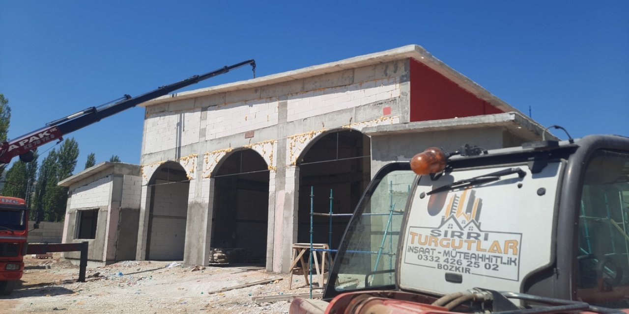Konya’daki otogar ve itfaiye binasını yeni firma tamamlayacak
