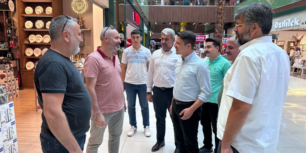 AK Parti Konya Milletvekili Özboyacı, vatandaşlarla buluştu