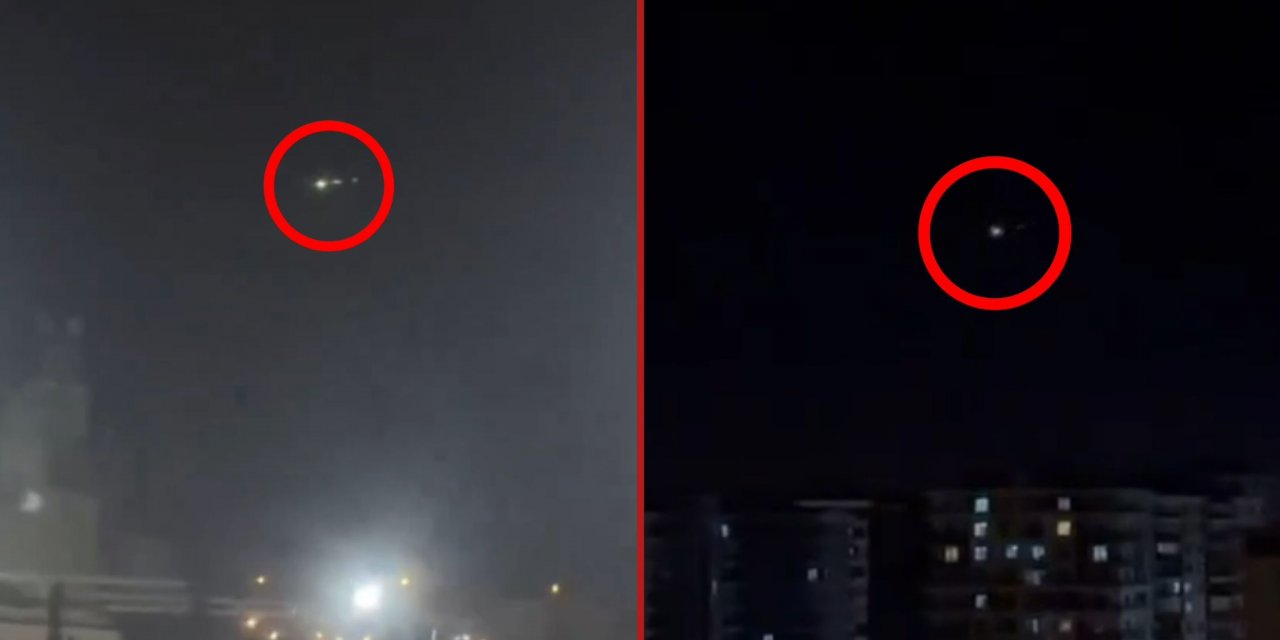 Konya’da UFO paniği