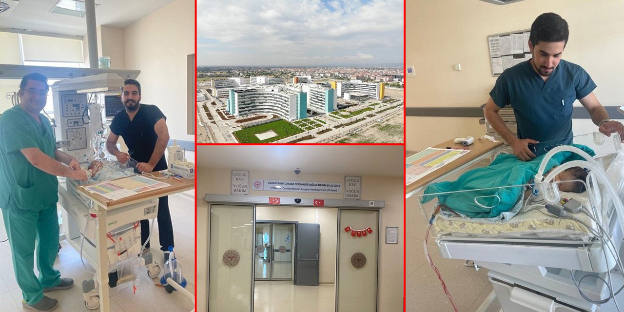 Konya Şehir Hastanesi’nde bebek kalplere hayati dokunuş!