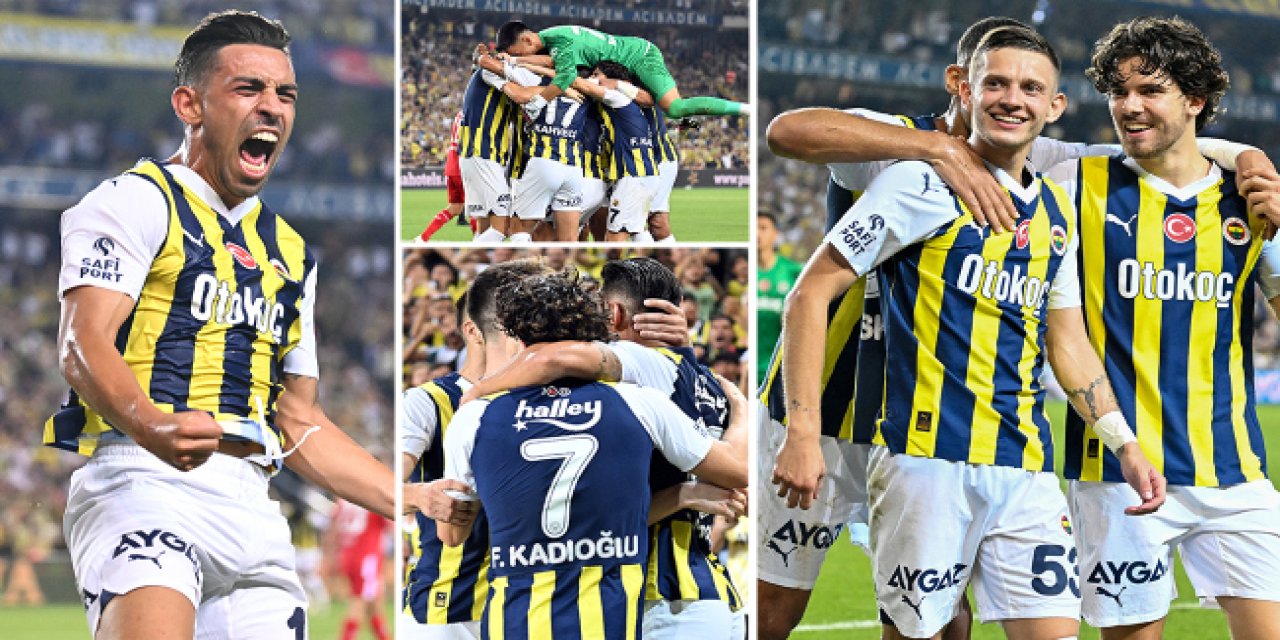 Fenerbahçe Kadıköy’de şov yaptı