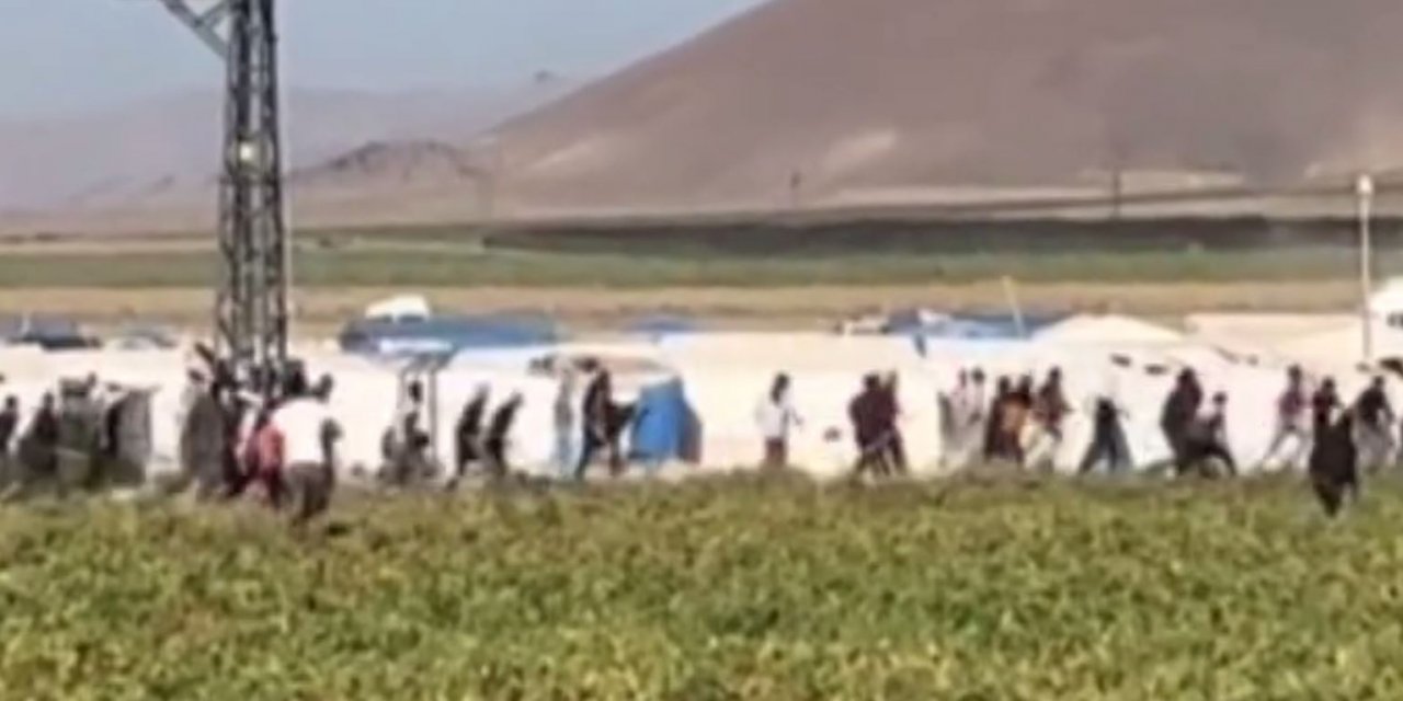 Konya’da onlarca tarım işçisi birbirine girdi