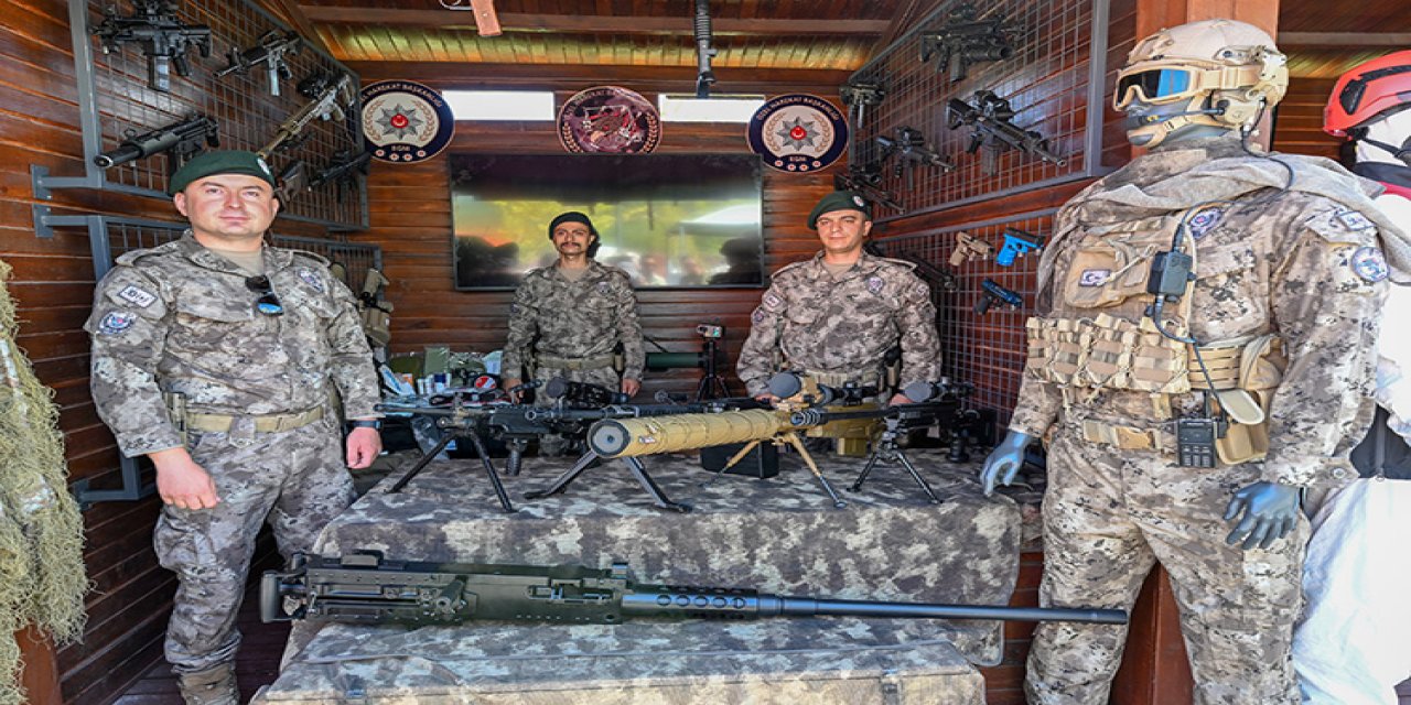 Yerli ve milli imkanlarla üretilen silah ve teçhizatlar Ahlat'ta sergileniyor