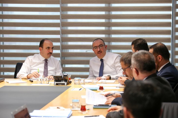 Başkanlar Meram'ın projelerini masaya yatırdı