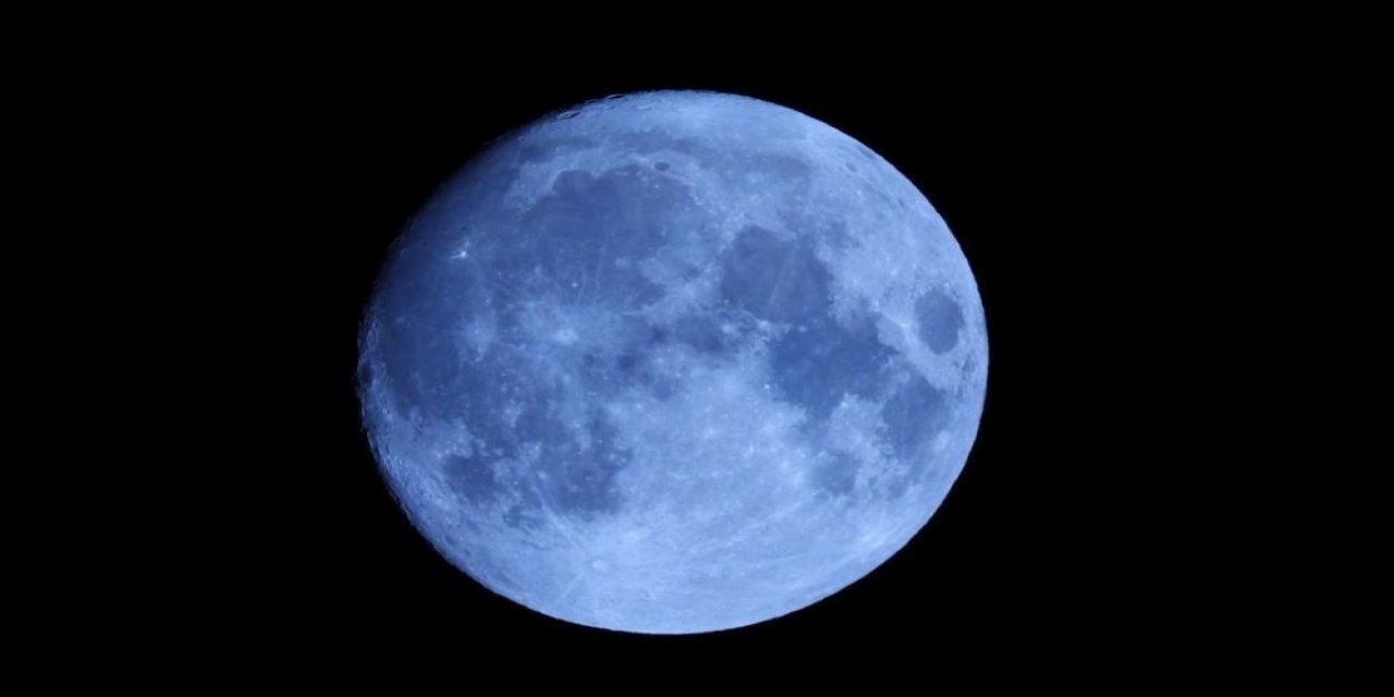 Hatay'da Mavi Ay böyle görüntülendi
