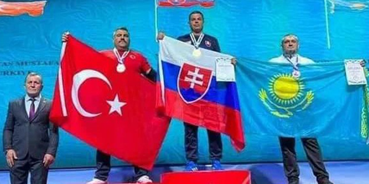 Konyalı milli sporcu dünya ikincisi oldu