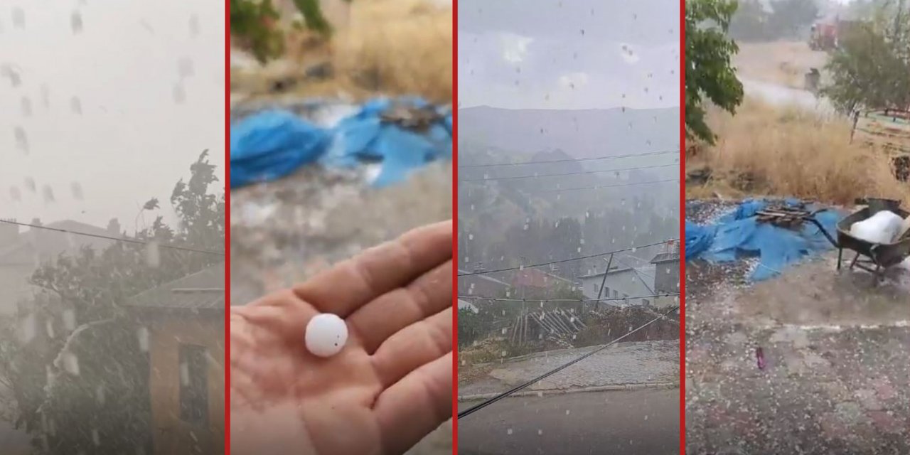 Konya’nın 3 ilçesini şiddetli yağış vurdu