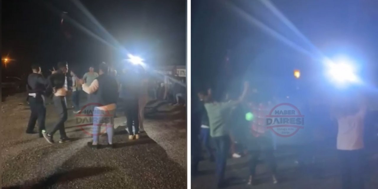 Konya’daki bir düğünden yine istenmeyen görüntü yansıdı