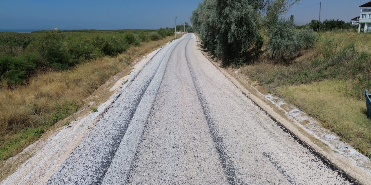 Konya’nın bu ilçesinde 9 milyon yatırım ile yollar daha konforlu hale geldi