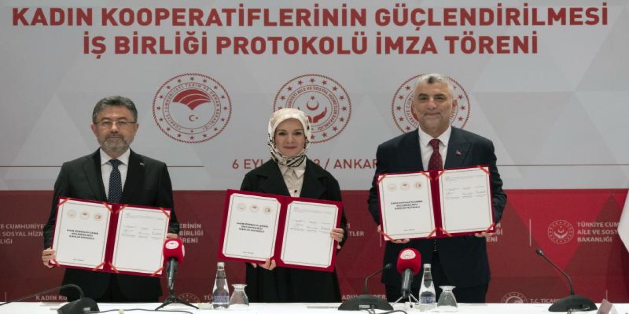 Üç bakanlıktan kadınlar için iş birliği