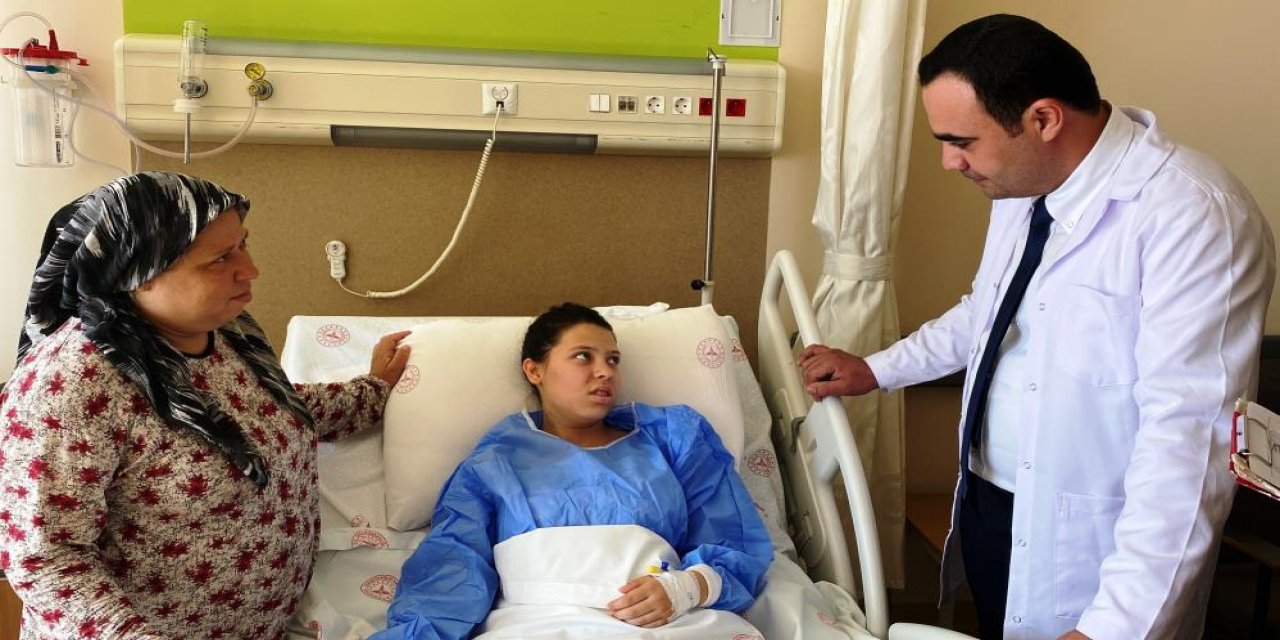 14 yaşındaki Kardelen, Konya Şehir Hastanesinde şifa buldu