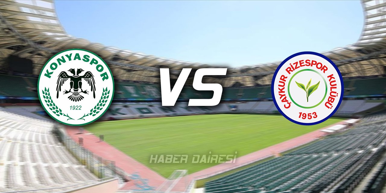 Konyaspor - Rizespor maçı ne zaman, saat kaçta, nerede, hakemi kim, hangi kanalda?