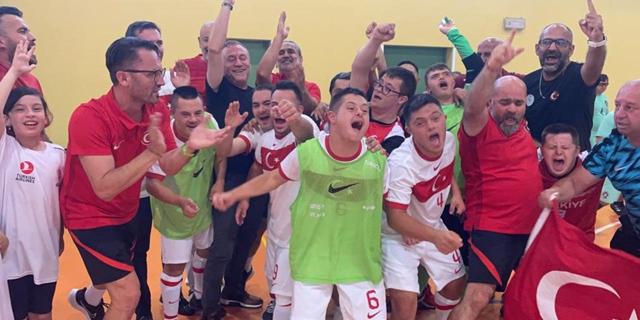 Down Sendromlu Futsal Milli Takımı Avrupa Şampiyonu
