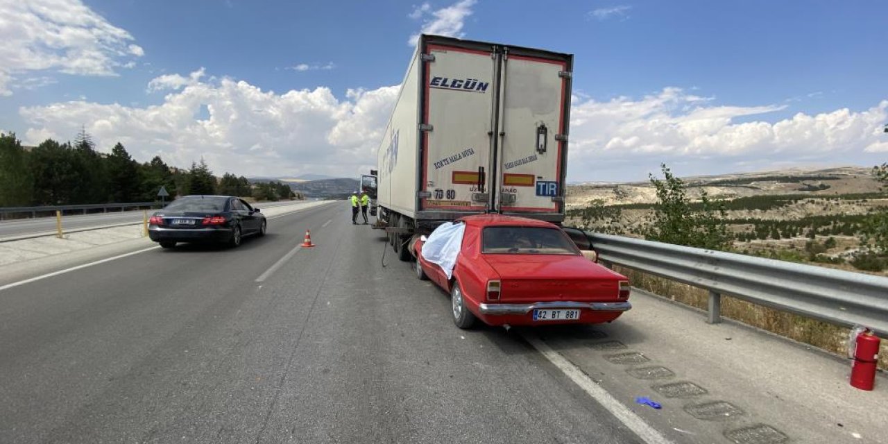 Konya’daki kazadan acı haber! Şükriye Çevik hayatını kaybetti