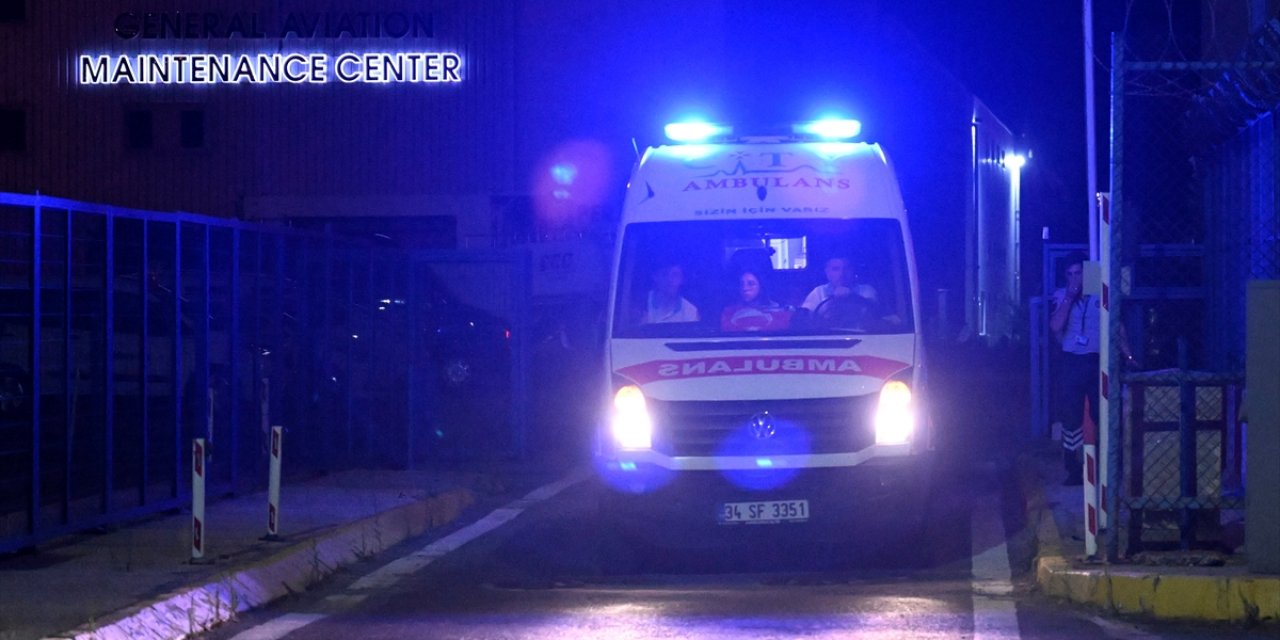 Fransa'da polisin çarptığı Türk genç Sefa Şahin Türkiye'ye getirildi