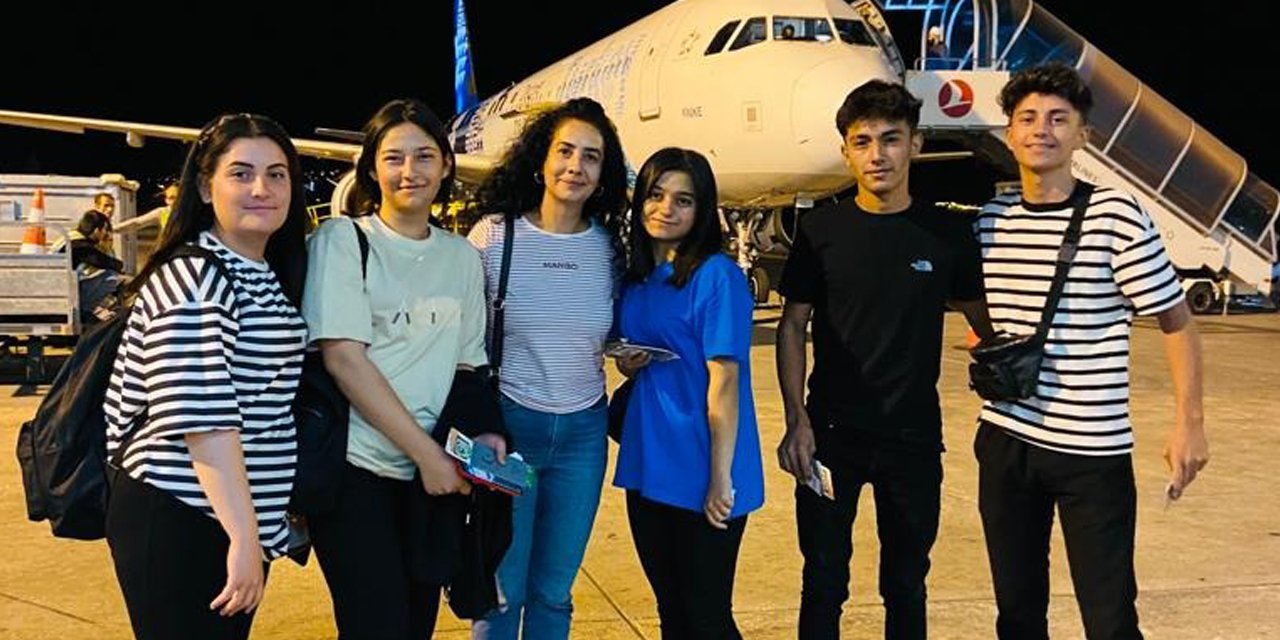 Öğrenciler meslek edinmek için Konya’dan İspanya’ya gitti