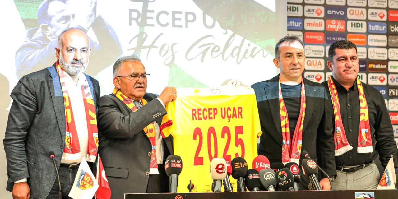 Kayserispor’da Recep Uçar imzayı attı