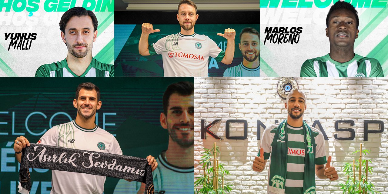 İşte Konyaspor’un transfer dosyası