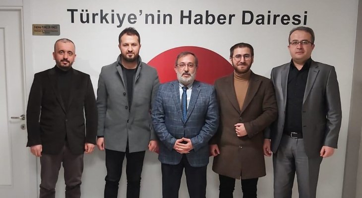 Haber Dairesi TUSKAD yönetimini konuk etti