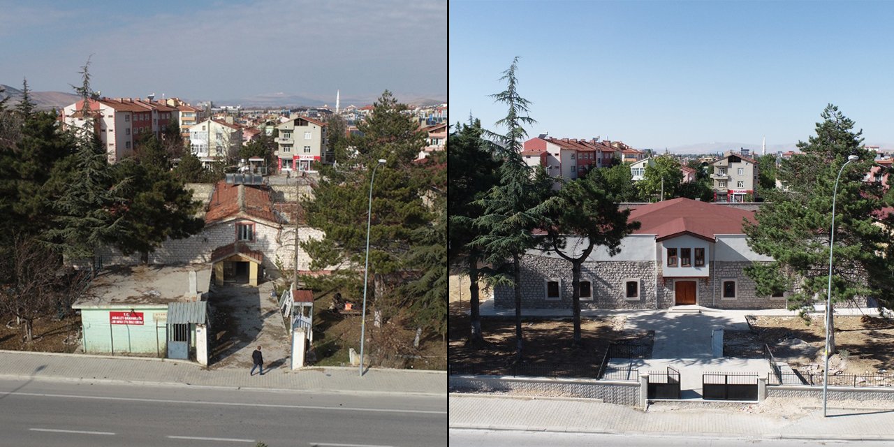 Yer Konya! Mahkumlar volta atıyordu, şimdi yaşam alanı oluyor