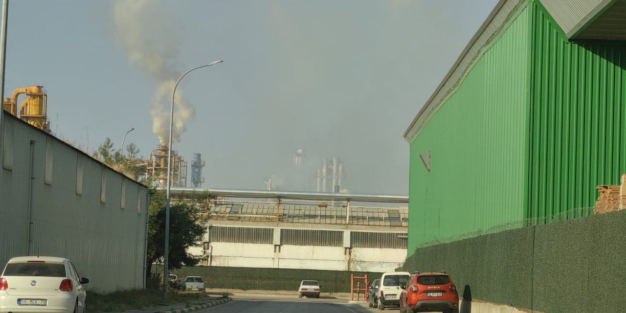 OSB’deki fabrikada patlama!
