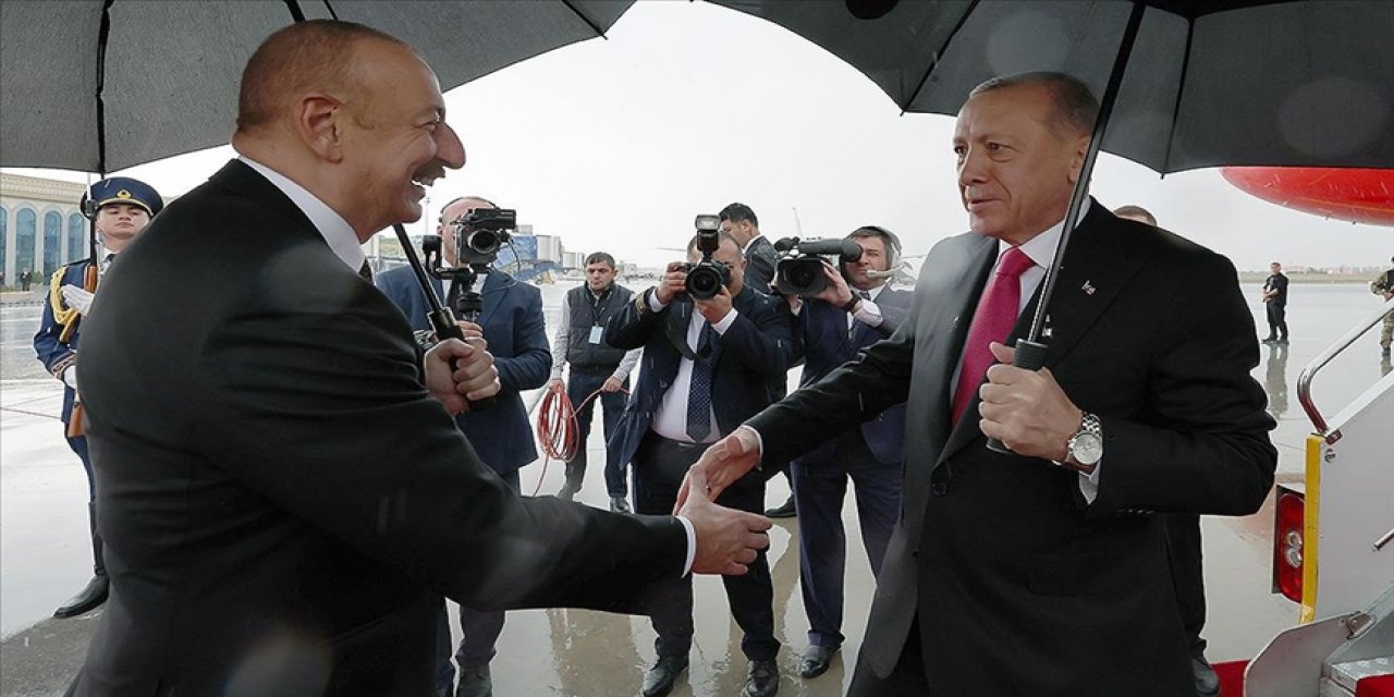 Cumhurbaşkanı Erdoğan, Aliyev’in daveti üzerine Nahçıvan'da
