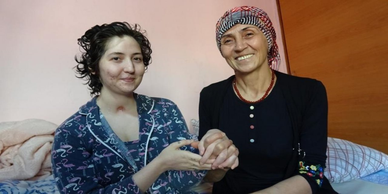 Konya’da kaza geçiren Almina zorlu süreci anlattı: Çok acı çektim