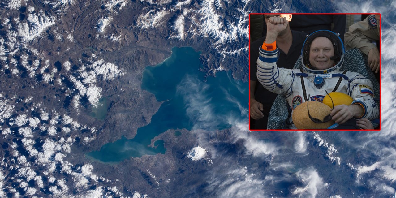 Türkiye’de tatil yapan arkadaşlarını uzaydan fotoğraflıyor