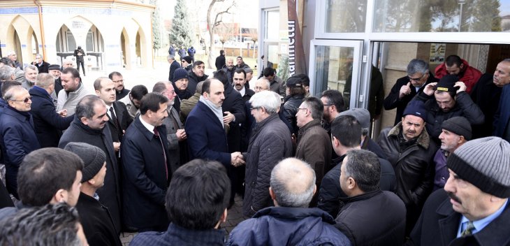 Başkan Altay Karayolları Camii’nde vatandaşlarla buluştu