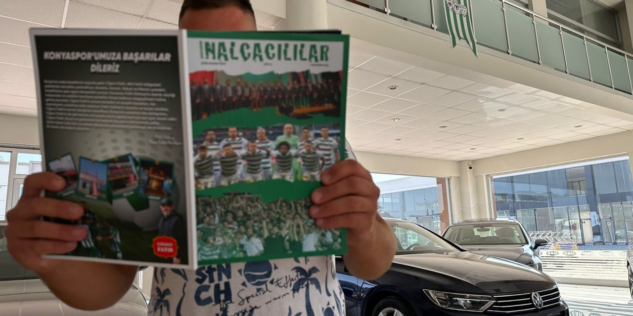 Nalçacılılar’dan Konyaspor dergisi