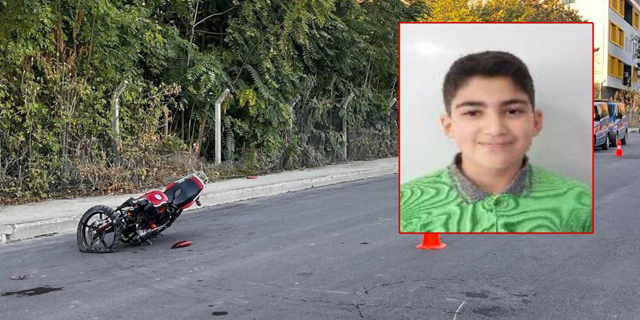 Motosikletle kaza yapıp savrulan 8. sınıf öğrencisi hayatını kaybetti
